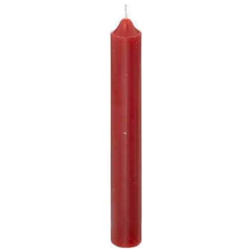 Bissolo Casa Candele<SET 10 CANDELE HUGO ROSSE H 16CM: vendita online SET 10 CANDELE HUGO ROSSE H 16CM in offerta