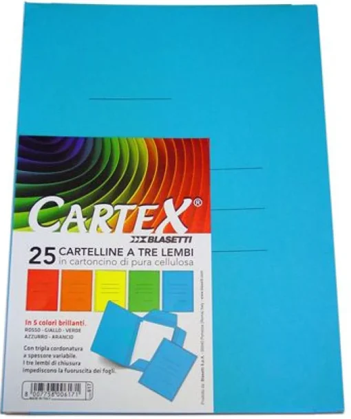Bissolo Casa Raccoglitori Cartelline A L E Forate<SET 25 CARTELLINE CARTEX CON RIGATURE: vendita online SET 25 CARTELLINE CARTEX CON RIGATURE in offerta