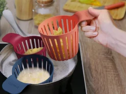 Bissolo Casa Accessori Vari Manodomestici<SET 3 CESTELLI LINEA COOKIN'PODS IN POLIPROPILENE MULTICOLORE