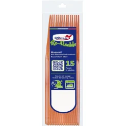 Bissolo Casa Usa E Getta Posate|Party Posate Usa E Getta<SET 15 COLTELLI COMPACT IN PLASTICA ARANCIO