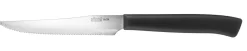 Bissolo Casa Posate Coltelli<SET 6 COLTELLI CUCINA/CARNE/PIZZA CON MANICO NERO 11CM