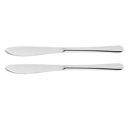 Bissolo Casa Posate Coltelli<SET 2 COLTELLI DA TAVOLA LINEA DROP 23.5CM