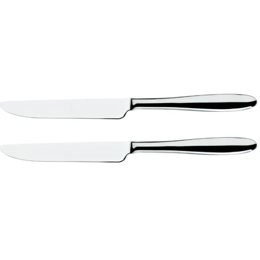 Bissolo Casa Posate Coltelli<SET 2 COLTELLI DA TAVOLA LINEA SLIM 23.5CM