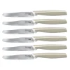 Bissolo Casa Posate Coltelli<SET 6 COLTELLI DA TAVOLA LINEA MASTER 10.5CM