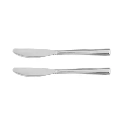 Bissolo Casa Posate Coltelli<SET 2 COLTELLI DA TAVOLA LINEA CAPRI 21.5CM