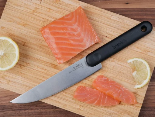 Bissolo Casa Posate Coltelli<SET 4 COLTELLI KNIFE SET BLACK EDITION ACCIAIO INOX MANICO NERO