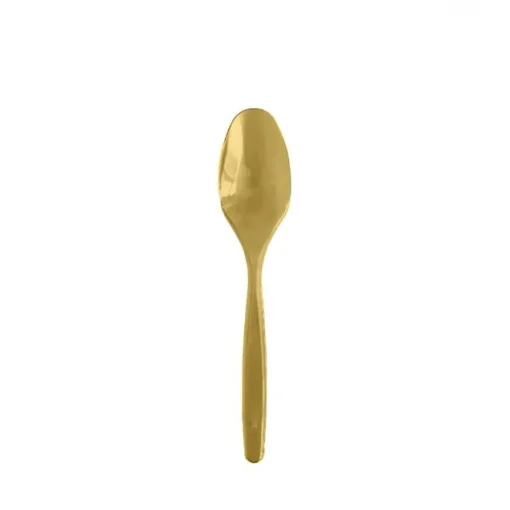 Bissolo Casa Usa E Getta Posate|Party Posate Usa E Getta<SET 15 CUCCHIAI COMPACT IN PLASTICA ORO