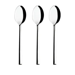 Bissolo Casa Posate Cucchiai E Cucchiaini<SET 3 CUCCHIAI DA TAVOLA LINEA DINAMICA 21CM