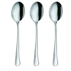 Bissolo Casa Posate Cucchiai E Cucchiaini<SET 3 CUCCHIAI DA TAVOLA LINEA ALASKA 19.5CM