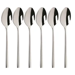 Bissolo Casa Posate Cucchiai E Cucchiaini<SET 6 CUCCHIAINI DA CAFFE' LINEA NIAGARA 14.2CM