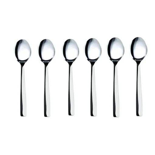 Bissolo Casa Posate Cucchiai E Cucchiaini<SET 6 CUCCHIAINI DA MOKA LINEA RIVER 11.1CM