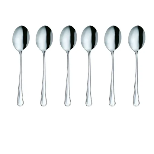 Bissolo Casa Posate Cucchiai E Cucchiaini<SET 6 CUCCHIANI DA CAFFE' LINEA ALASKA 13.7CM