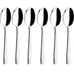 Bissolo Casa Posate Cucchiai E Cucchiaini<SET 6 CUCCHIANI DA MOKA LINEA RINASCIMENTO 31.5CM