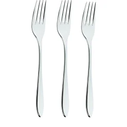 Bissolo Casa Posate Forchette<SET 3 FORCHETTE DA DOLCE LINEA STYLE 14.6CM