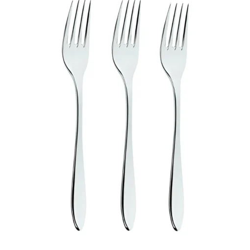 Bissolo Casa Posate Forchette<SET 3 FORCHETTE DA DOLCE LINEA STYLE 14.6CM