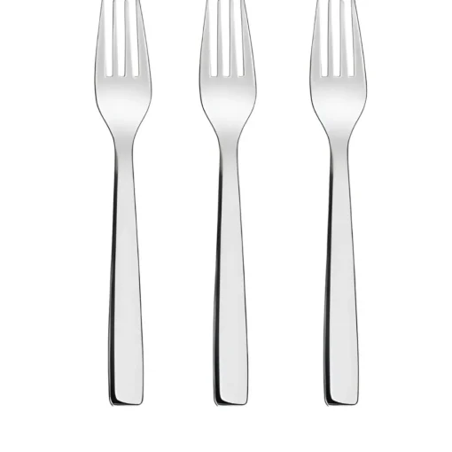 Bissolo Casa Posate Forchette<SET 3 FORCHETTE DA DOLCE LINEA RIVER 15.3CM