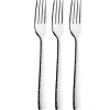 Bissolo Casa Posate Forchette<SET 3 FORCHETTE DA DOLCE LINEA RINASCIMENTO 15.4CM