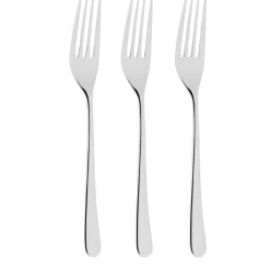 Bissolo Casa Posate Forchette<SET 3 FORCHETTE DA TAVOLA LINEA DROP 20.8CM