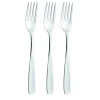 Bissolo Casa Posate Forchette<SET 3 FORCHETTE DA TAVOLA LINEA AMERICA 19.3CM