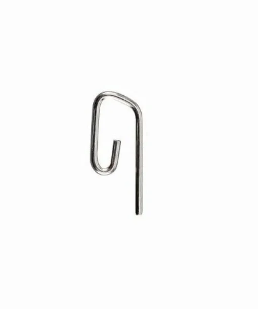Bissolo Casa Accessori E Pali Tende Finali Per Pali<SET 20 GANCI A PAPERA PER TENDA IN METALLO : vendita online SET 20 GANCI A PAPERA PER TENDA IN METALLO in offerta