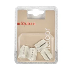 Bissolo Casa Accessori E Pali Tende Finali Per Pali<SET 4 GANCI ADESIVI PER TENDE TRASPARENTI: vendita online SET 4 GANCI ADESIVI PER TENDE TRASPARENTI in offerta
