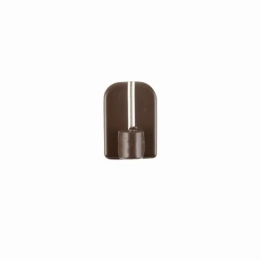 Bissolo Casa Accessori E Pali Tende Finali Per Pali<SET 4 GANCI ADESIVI PER TENDA MARRONI : vendita online SET 4 GANCI ADESIVI PER TENDA MARRONI in offerta