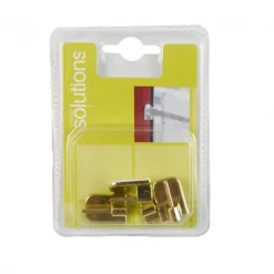 Bissolo Casa Accessori E Pali Tende Finali Per Pali<SET 4 GANCI ADESIVI PER TENDA COLOR ORO : vendita online SET 4 GANCI ADESIVI PER TENDA COLOR ORO in offerta