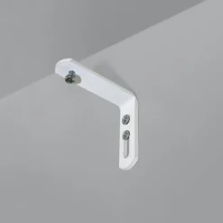 Bissolo Casa Accessori E Pali Tende Binari Per Tende<SET 2 MENSOLE PER BINARI 60MM BIANCO: vendita online SET 2 MENSOLE PER BINARI 60MM BIANCO in offerta