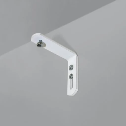 Bissolo Casa Accessori E Pali Tende Binari Per Tende<SET 2 MENSOLE PER BINARI 60MM BIANCO: vendita online SET 2 MENSOLE PER BINARI 60MM BIANCO in offerta