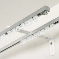 Bissolo Casa Accessori E Pali Tende Binari Per Tende<SET 2 MENSOLE PER BINARI 160MM BIANCO : vendita online SET 2 MENSOLE PER BINARI 160MM BIANCO in offerta
