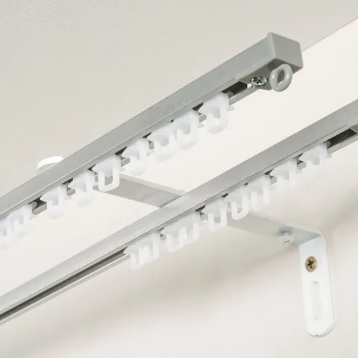 Bissolo Casa Accessori E Pali Tende Binari Per Tende<SET 2 MENSOLE PER BINARI 160MM BIANCO : vendita online SET 2 MENSOLE PER BINARI 160MM BIANCO in offerta
