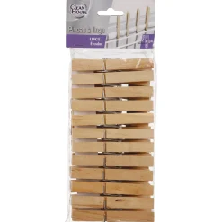 Bissolo Casa Stendibiancheria<SET 24 MOLLETTE IN LEGNO: vendita online SET 24 MOLLETTE IN LEGNO in offerta