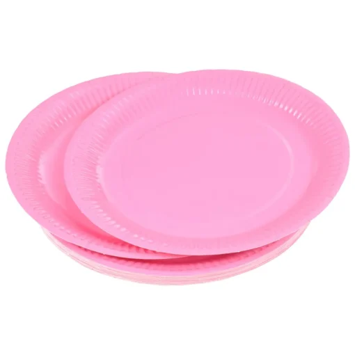 Bissolo Casa Usa E Getta Piatti|Party Piatti Usa E Getta<SET 20 PIATTI DI CARTA DIAM. 23CM VITAMINE ROSA