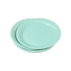 Bissolo Casa Usa E Getta Piatti|Party Piatti Usa E Getta<SET 20 PIATTI DI CARTA DIAM. 18CM VITAMINE SALVIA