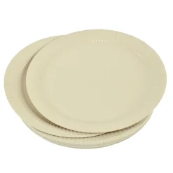 Bissolo Casa Usa E Getta Piatti|Party Piatti Usa E Getta<SET 20 PIATTI DI CARTA VITAMINE DIAM. 23CM LINO
