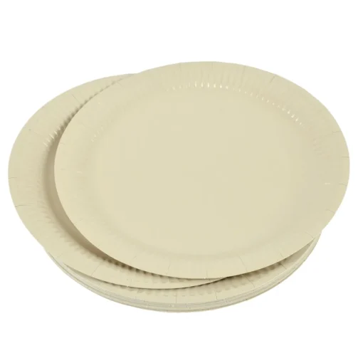 Bissolo Casa Usa E Getta Piatti|Party Piatti Usa E Getta<SET 20 PIATTI DI CARTA VITAMINE DIAM. 23CM LINO
