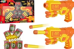 Bissolo Casa Giochi Di Imitazione<SET 2 PISTOLE CON 12 PROIETTILI CON 6 BERSAGLI: vendita online SET 2 PISTOLE CON 12 PROIETTILI CON 6 BERSAGLI in offerta