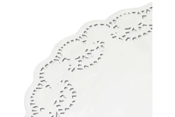 Bissolo Casa Pasticceria Porta Torte E Alzate<SET 5 PIZZI SOTTO TORTA LINEA EASY BAKE IN CARTA BIANCA DIAM. 36CM
