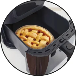 Bissolo Casa Pasticceria Stampini<SET 6 STAMPI PER CROSTATA IN CARTA DA FORNO PER FRIGGITRICE ARIA 13.5X3CM