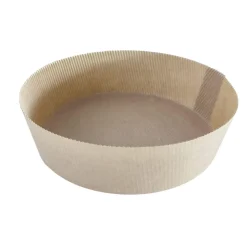 Bissolo Casa Pasticceria Stampi Torte<SET 6 STAMPI TONDI IN CARTA PER FRIGGITRICE AD ARIA 17X6CM