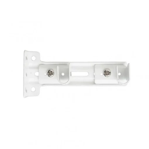 Bissolo Casa Accessori E Pali Tende Binari Per Tende<SET 2 SUPPORTI DOPPI PER BINARIO RINFORZATO BIANCO : vendita online SET 2 SUPPORTI DOPPI PER BINARIO RINFORZATO BIANCO in offerta