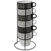 Bissolo Casa Tazze, Tazzine, Coppette Tazze<SET 6 TAZZE CON SOSTEGNO 26CL