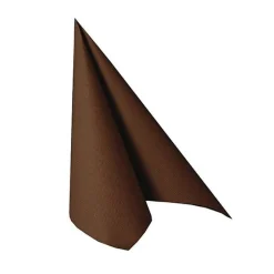 Bissolo Casa Party Tovaglioli Usa E Getta<SET 20 TOVAGLIOLI ROYAL 25X25CM MARRONE: vendita online SET 20 TOVAGLIOLI ROYAL 25X25CM MARRONE in offerta