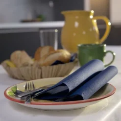 Bissolo Casa Party Tovaglioli Usa E Getta<SET 20 TOVAGLIOLI ROYAL 25X25CM BLU SCURO: vendita online SET 20 TOVAGLIOLI ROYAL 25X25CM BLU SCURO in offerta