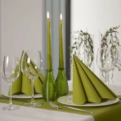 Bissolo Casa Party Tovaglioli Usa E Getta<SET 20 TOVAGLIOLI ROYAL 25X25CM VERDE OLIVA: vendita online SET 20 TOVAGLIOLI ROYAL 25X25CM VERDE OLIVA in offerta