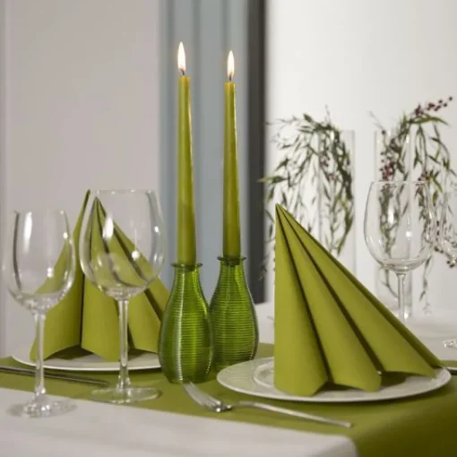 Bissolo Casa Party Tovaglioli Usa E Getta<SET 20 TOVAGLIOLI ROYAL 25X25CM VERDE OLIVA: vendita online SET 20 TOVAGLIOLI ROYAL 25X25CM VERDE OLIVA in offerta