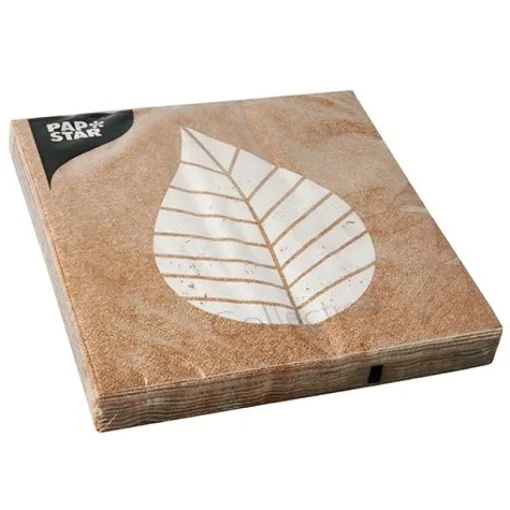 Bissolo Casa Party Tovaglioli Usa E Getta<SET 20 TOVAGLIOLI 33X33CM NATURALE GRAPHIC LEAVES: vendita online SET 20 TOVAGLIOLI 33X33CM NATURALE GRAPHIC LEAVES in offerta