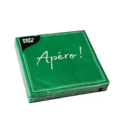 Bissolo Casa Party Tovaglioli Usa E Getta<SET 20 TOVAGLIOLI 25X25CM VERDE APERO: vendita online SET 20 TOVAGLIOLI 25X25CM VERDE APERO in offerta
