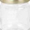 Bissolo Casa Barattoli<SET 6 VASETTI SOTTOVETRO CON CAPSULE 200CC
