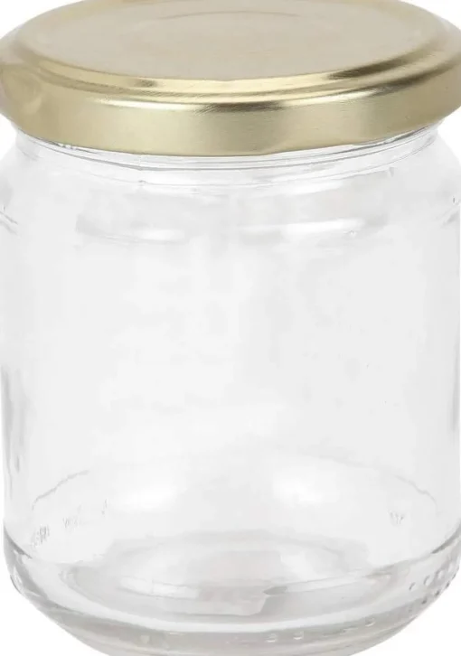 Bissolo Casa Barattoli<SET 6 VASETTI SOTTOVETRO CON CAPSULE 200CC
